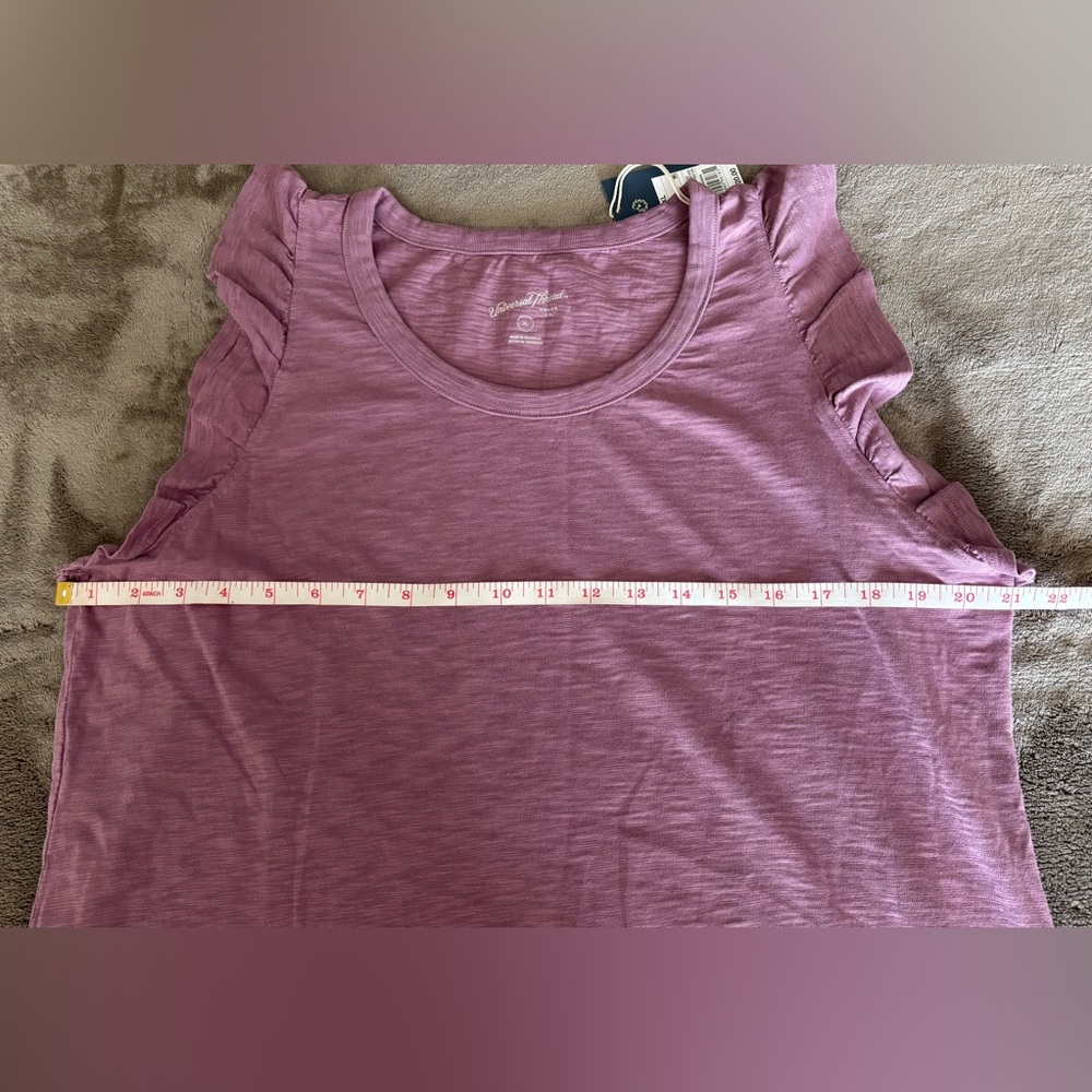 NWT Universal Thread Mauve Ruffle Sleeve Dress - Picture 7 of 7